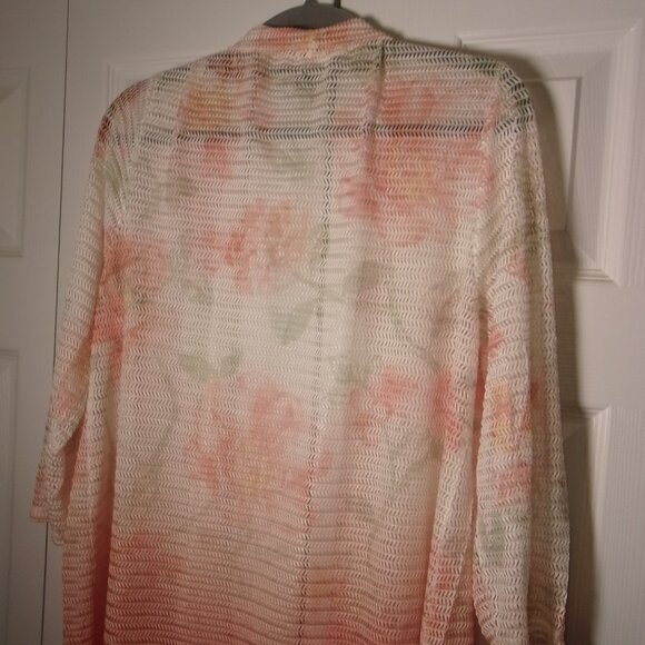 CAL STYLE Lightweight Summer Cardigan Size Medium - Picture 8 of 8
